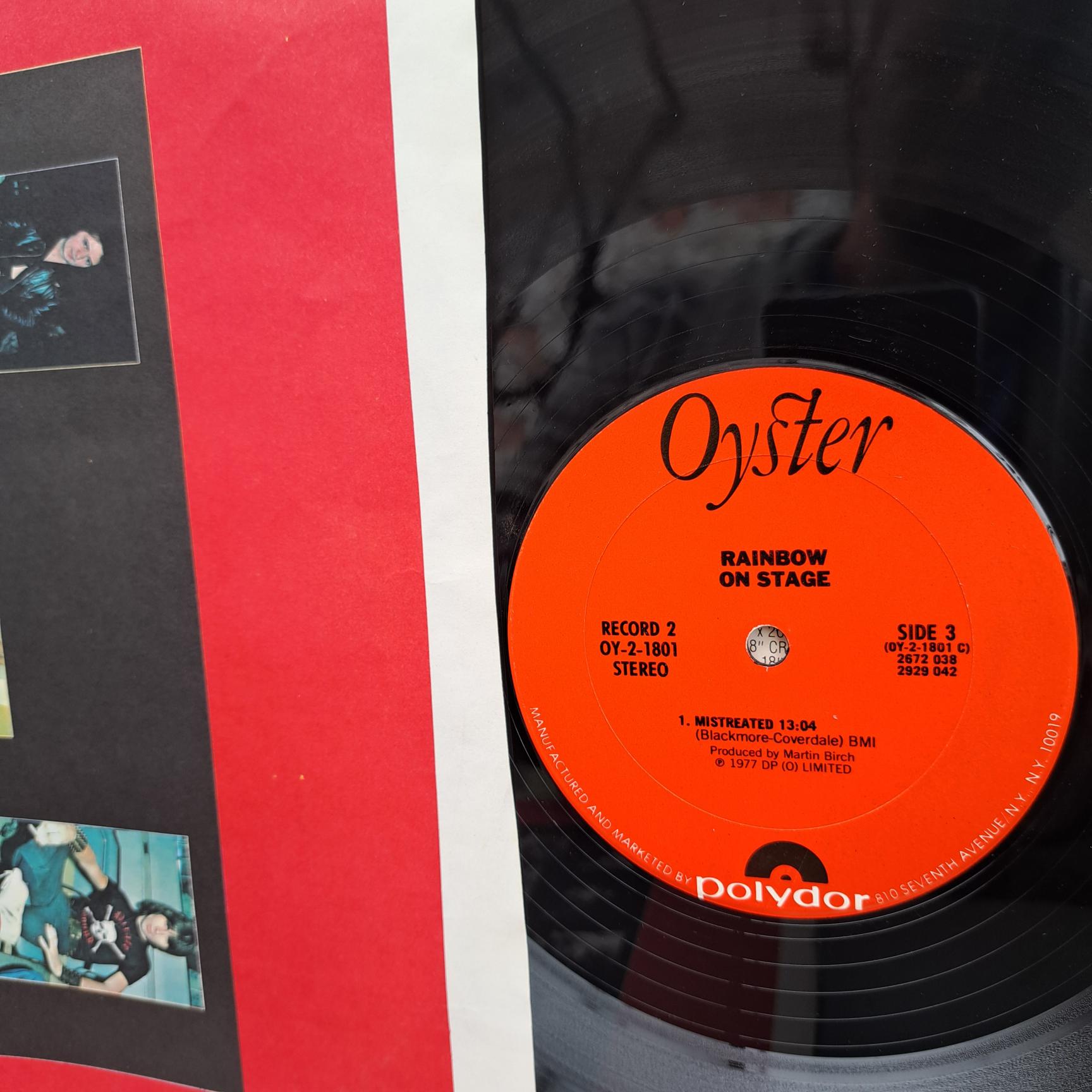 Rainbow – On Stage Disc VINIL LP VG VG- (box4) USA - imagine 4