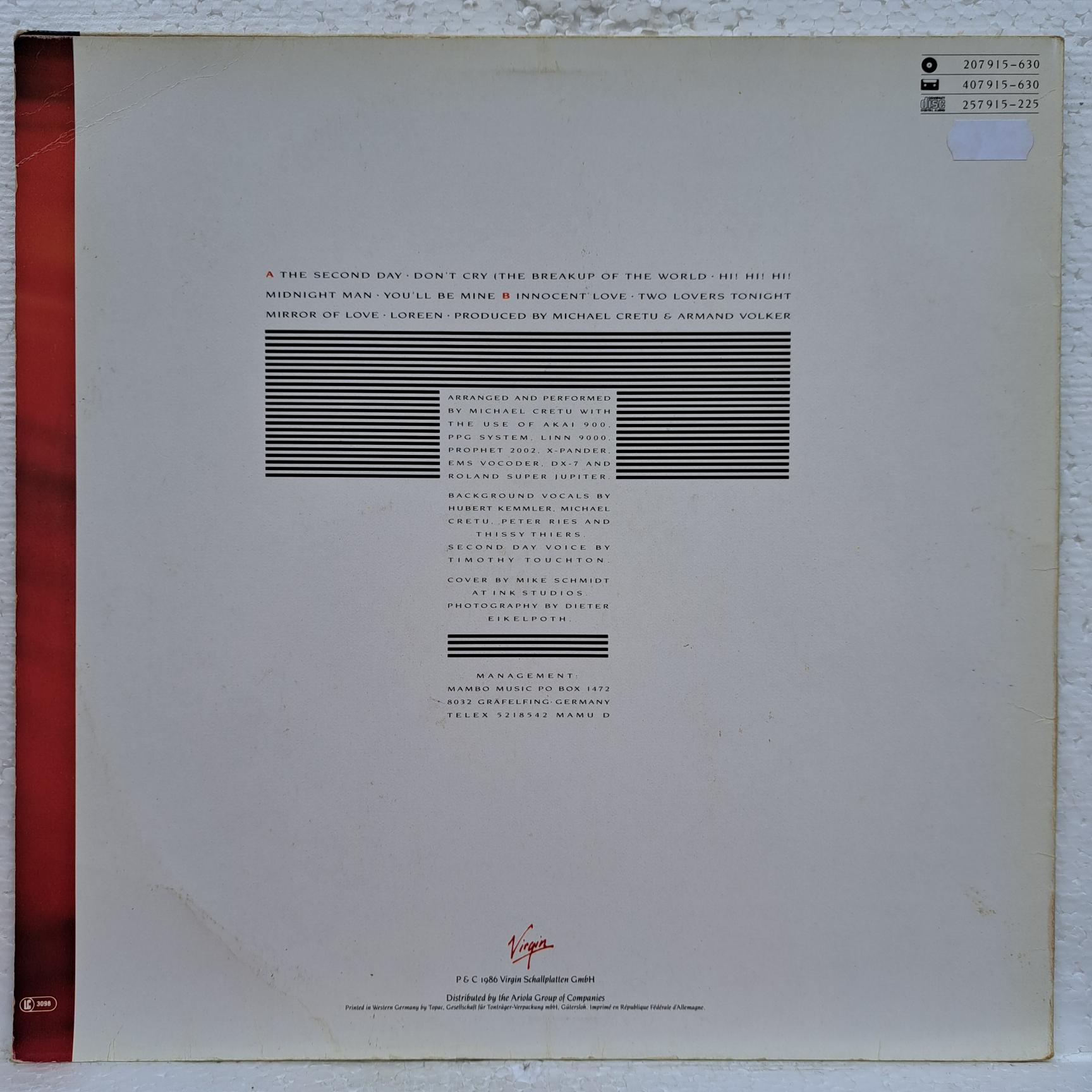 Sandra – Mirrors Disc VINIL LP VG- (box4) - imagine 2