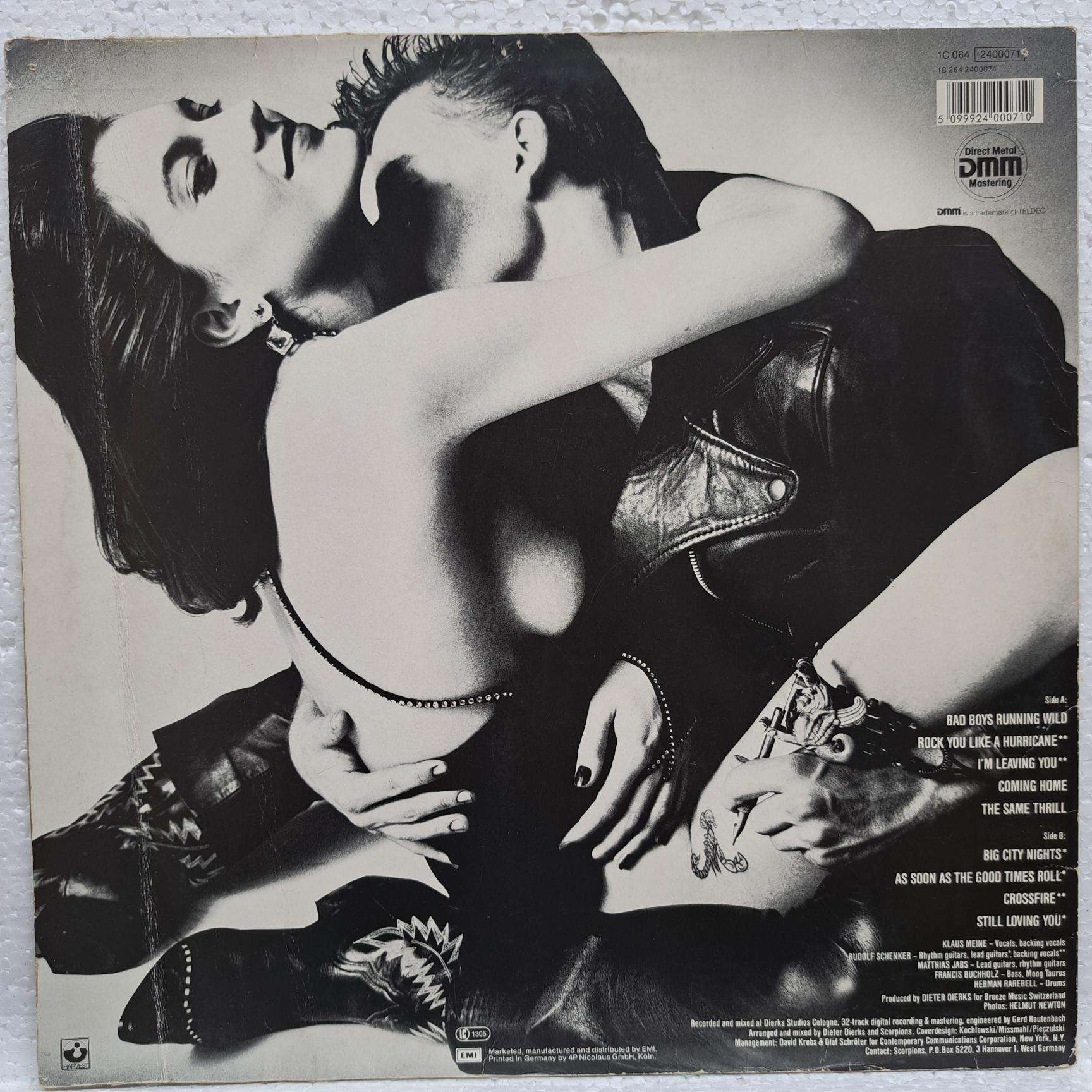 Scorpions – Love At First Sting – Disc Vinil LP VG VG- (lotR) - imagine 3