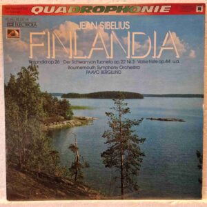 Jean Sibelius / Bournemouth Symphony Orchestra / Paavo Berglund – Finlandia Disc vinil LP