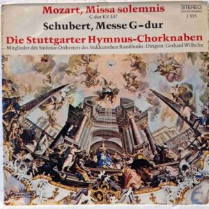 Missa Solemnis C-Dur KV 337 / Messe G-Dur Disc vinil LP
