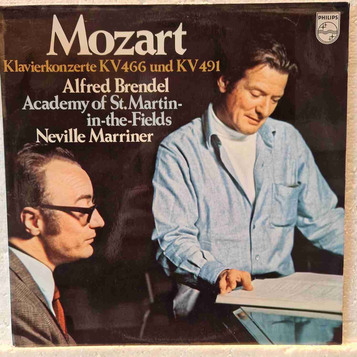 Mozart * - Alfred Brendel , Academia din St. Martin-in-The-Fields * , Neville Marriner * –Concertele pentru pian K.466 și K.491 Disc vinil LP