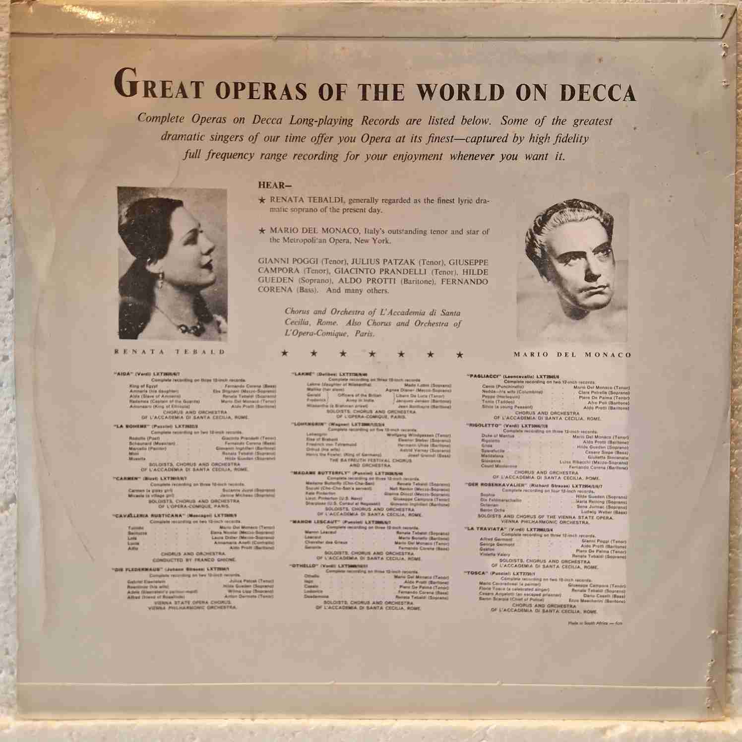 Mozart * , Suzanne Danco , Lisa Della Casa , Hilde Gueden * , Anton Dermota , Cesare Siepi , Fernando Corena , Kurt Boehme * , Walter Berry cu Corul Operei de Stat din Viena * și Orchestra Filarmonicii din Viena *, dirijor Josef Krips –Don Giovanni Disc vinil LP