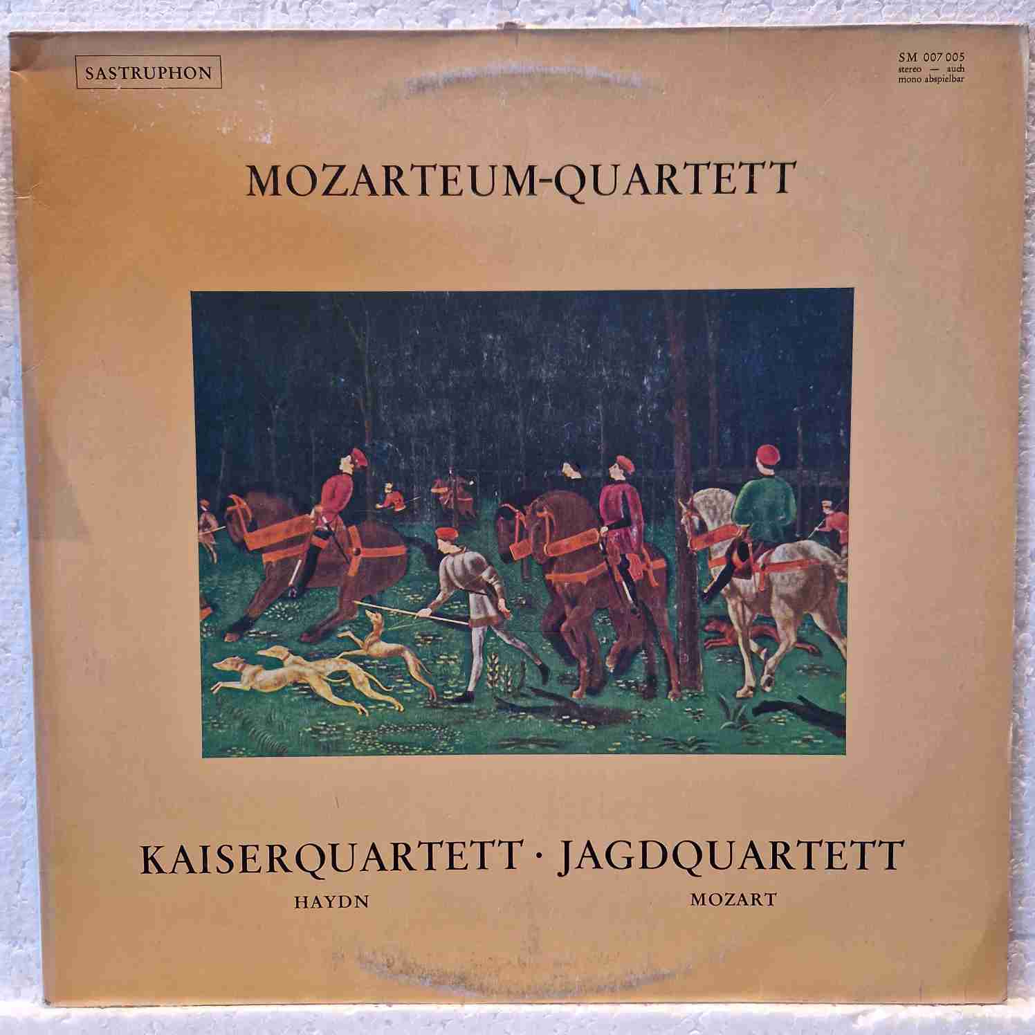 Mozarteum-Quartett* – Haydn* / Mozart* – Kaiserquartett / Jagdquartett Disc vinil LP