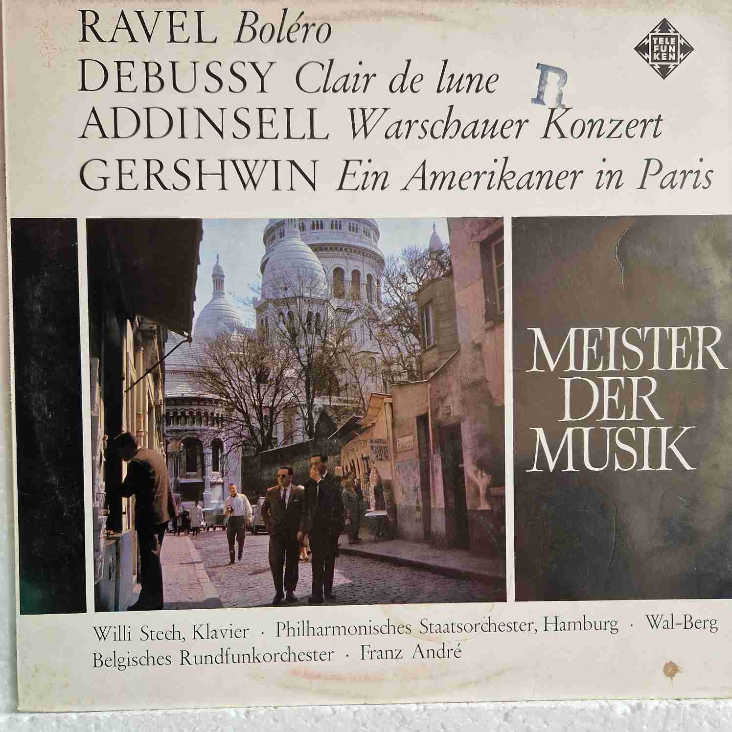 Ravel*, Debussy*, Addinsell*, Gershwin* – Meister Der Musik Disc vinil LP