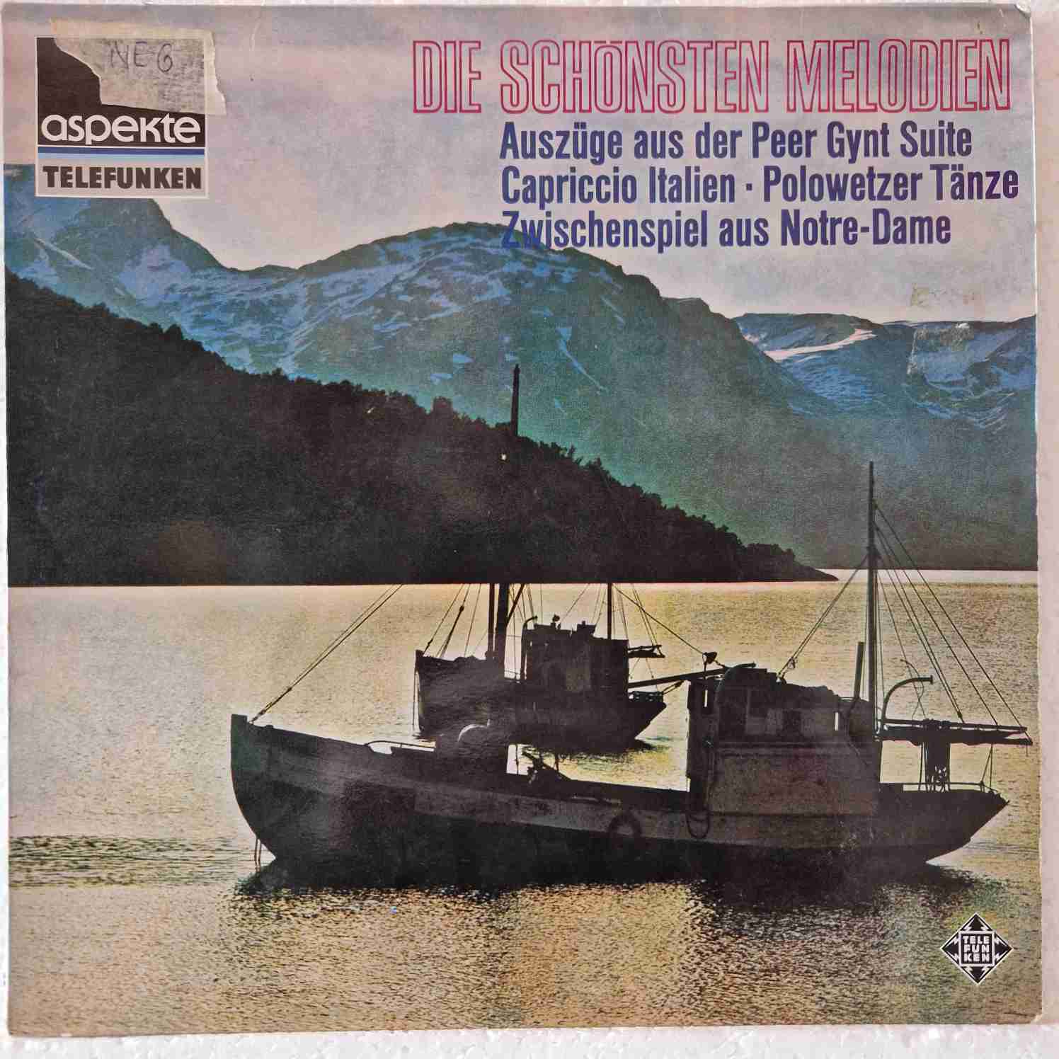 Various – Die Schönsten Melodien Disc vinil LP