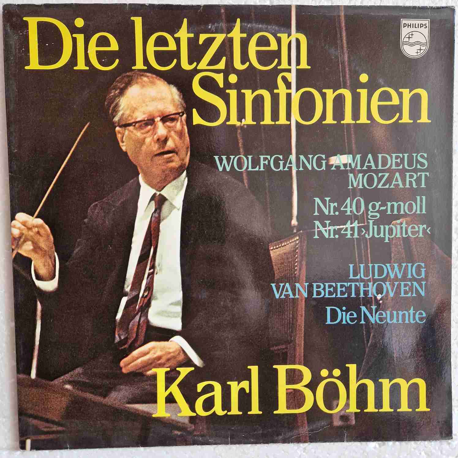 Wolfgang Amadeus Mozart, Ludwig van Beethoven - Karl Böhm – Die Letzten Sinfonien Disc vinil LP