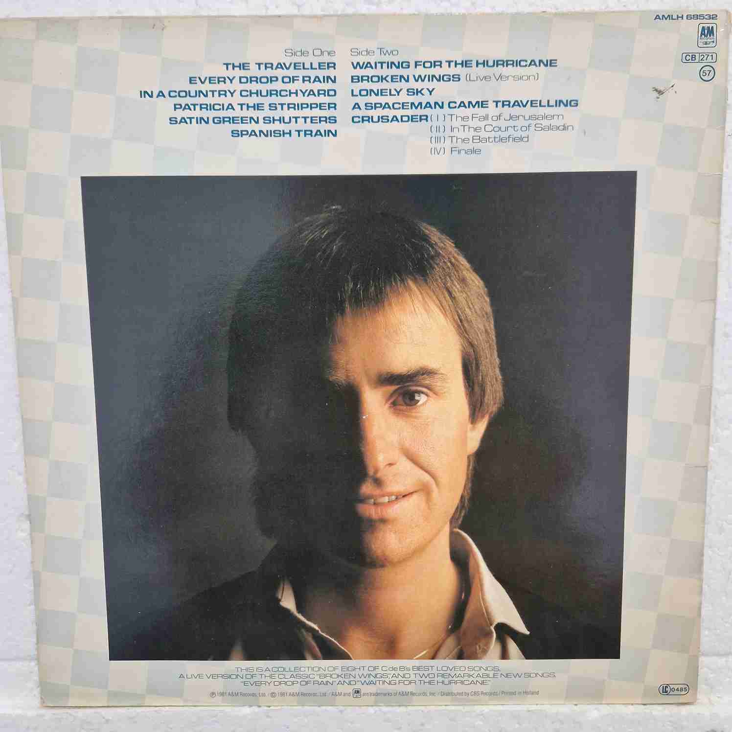 Chris de Burgh – Best Moves Disc vinil LP - imagine 2