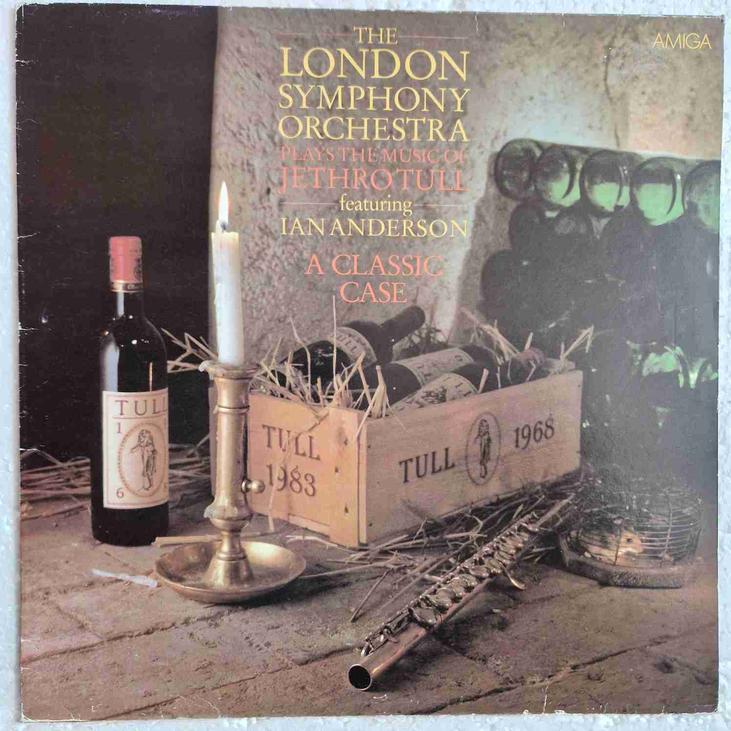The London Symphony Orchestra Featuring Ian Anderson – The London Symphony Orchestra Plays The Music Of Jethro Tull Featuring Ian Anderson (A Classic Case) Disc vinil LP