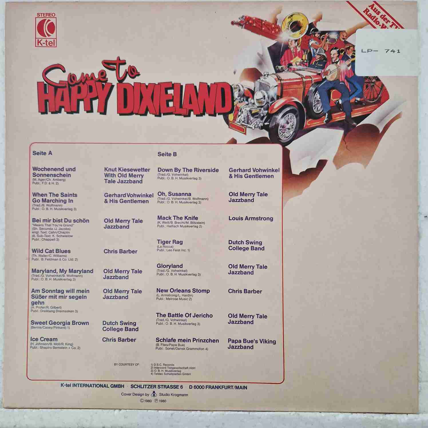 Various – Come To Happy Dixieland - Muntermacher Für Gute Laune